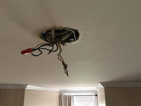 red wire junction box ceiling fan|unused ceiling fan wire.